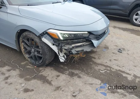 2022 Honda Civic Sport z USA, uszkodzony, nr VIN 2HGFE2F56NH555176